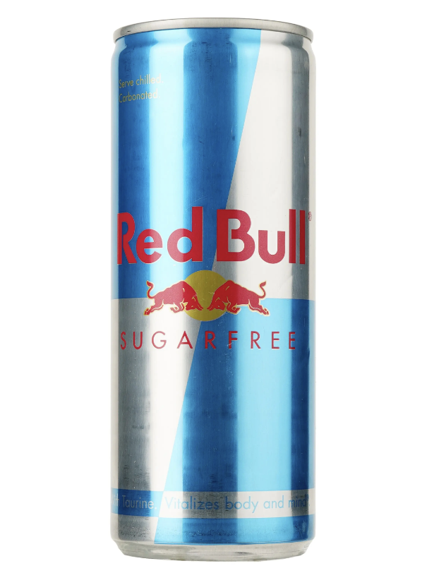 Енергетичний б/а напій Red Bull Sugar Free 0.25 л з/б